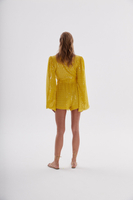 DUBAI SILK BEADED SHORTS 