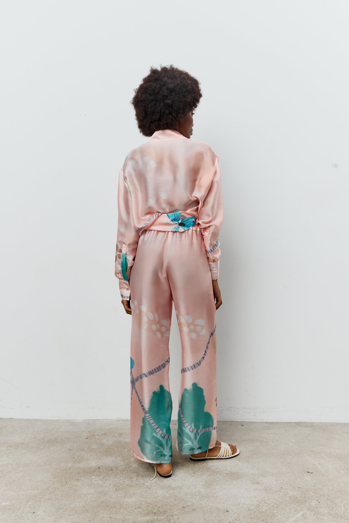 DŁUGIE SPODNIE ANTIBES PEACH PINK