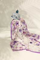 ORTA SILK SCARF IN LILAC BLOOM