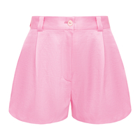 KRÓTKIE LNIANE SPODENKI EZE BARBIE PINK 