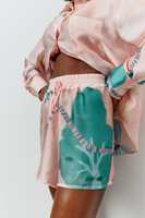 ANTIBES SHORTS IN PEACH PINK 